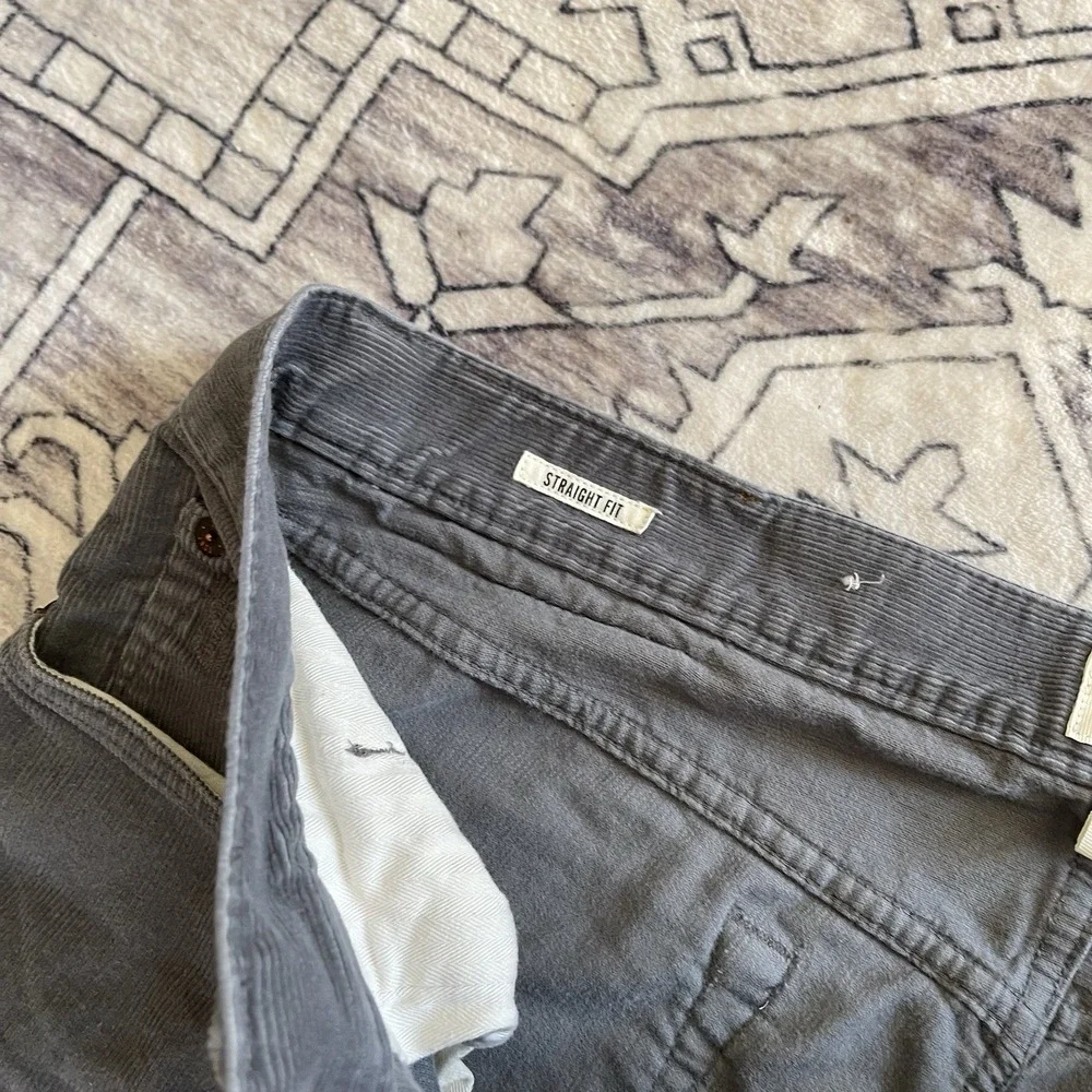 Todd Snyder 5 Pocket Corduroy Pants 34x30 Grey 